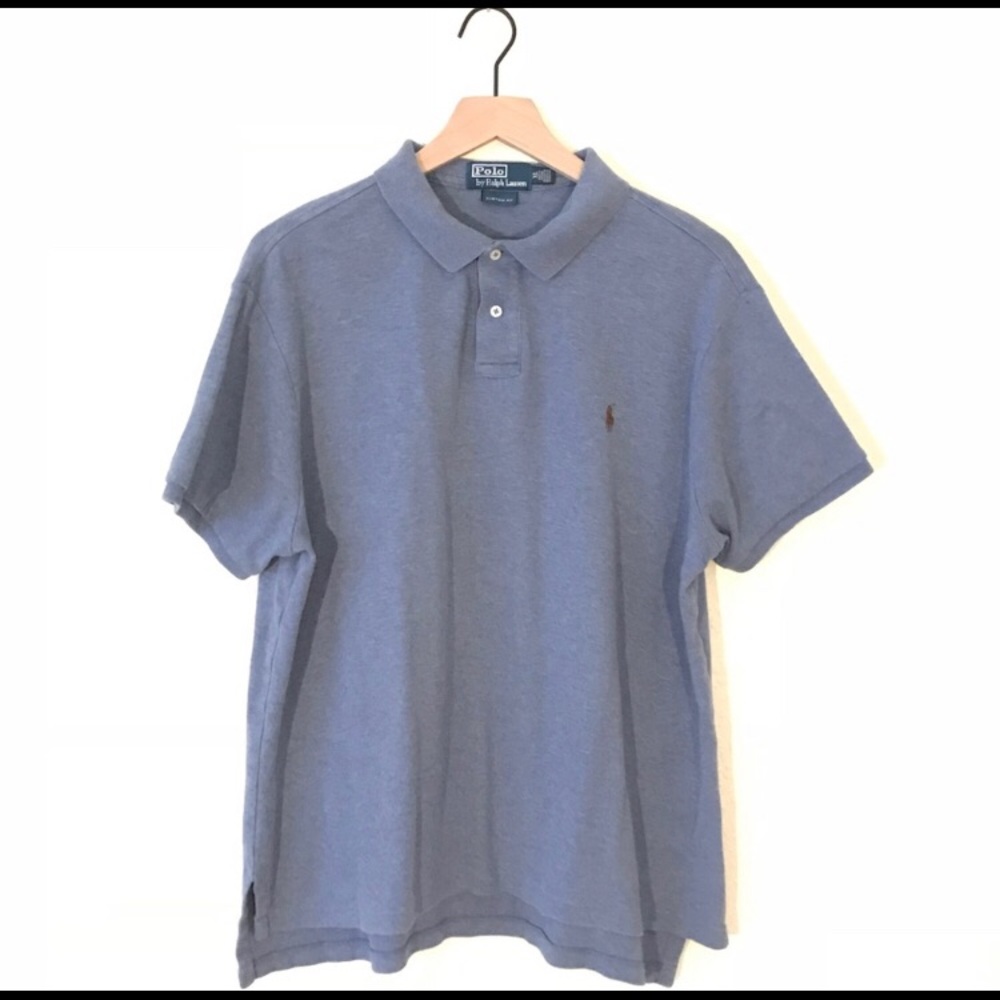 EUC Polo Ralph Lauren Golf Custom Fit Blue